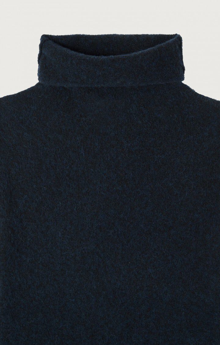 Xinow Mock Neck Pullover - Black