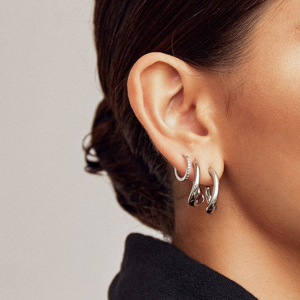 Mikayla Silver Earrings