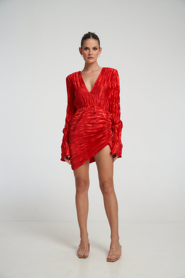 Costes Sleeved Mini - Red