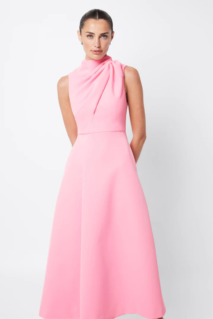 Cosmic Maxi Dress - Pink