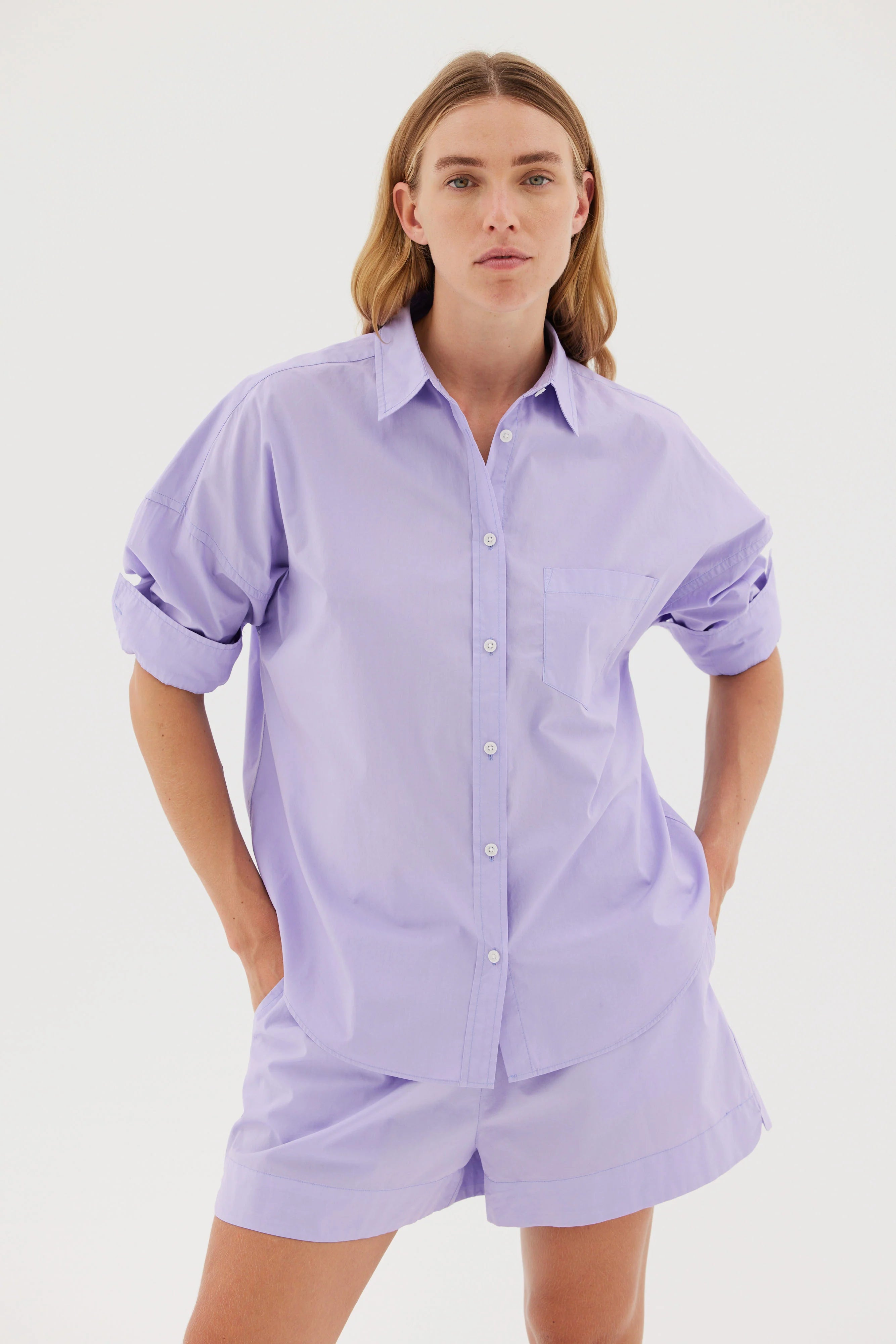 Chiara Shirt - Violet Light