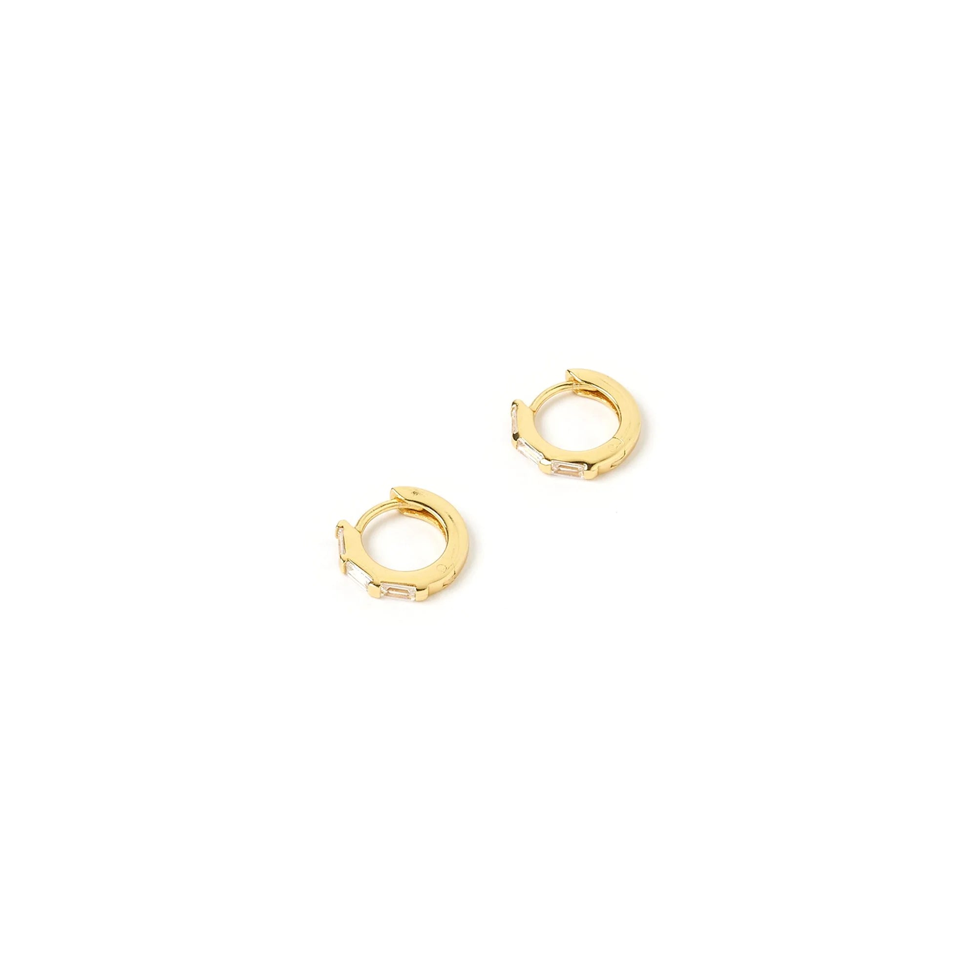 Holi Huggie Earrings - Gold