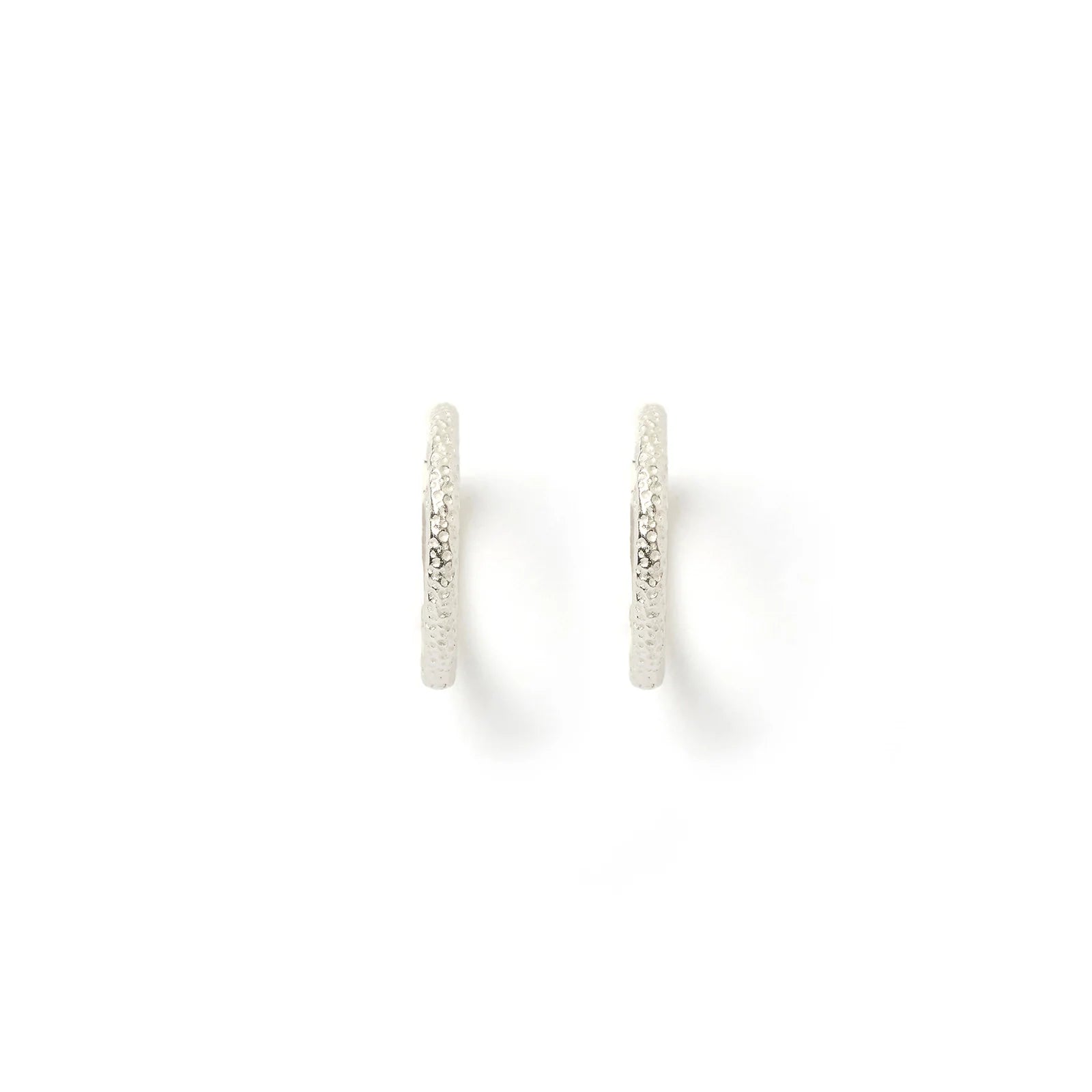 Arabella Hoop Earrings - Silver