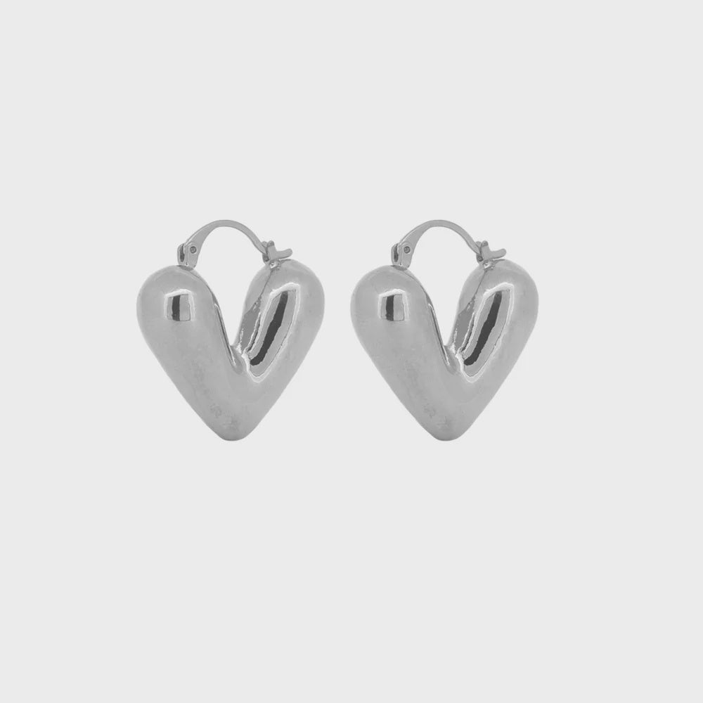 Anoush Hoops - Silver