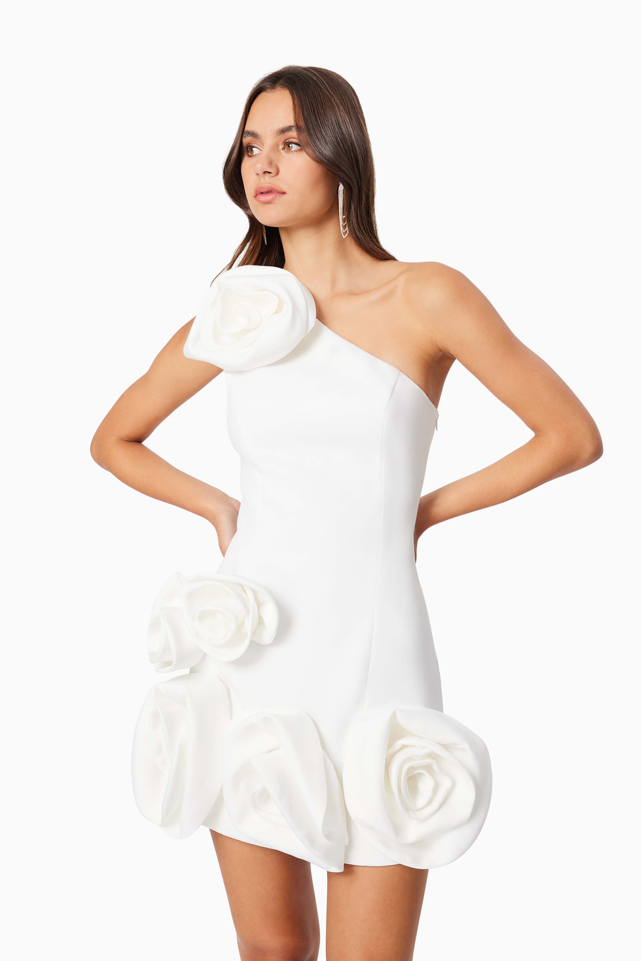 Destiny Mini Dress - Ivory