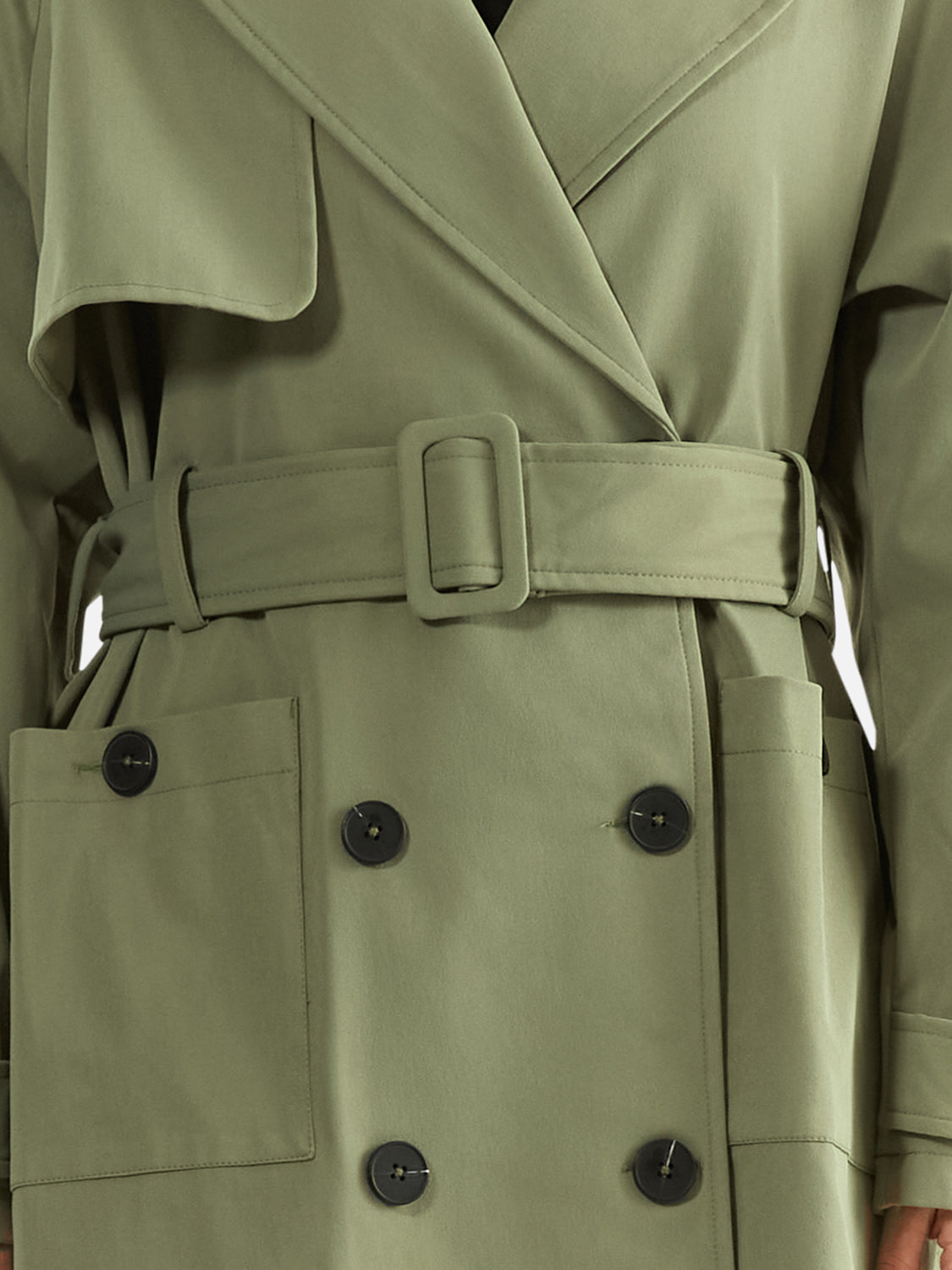 Carrie Trench Coat - Forest
