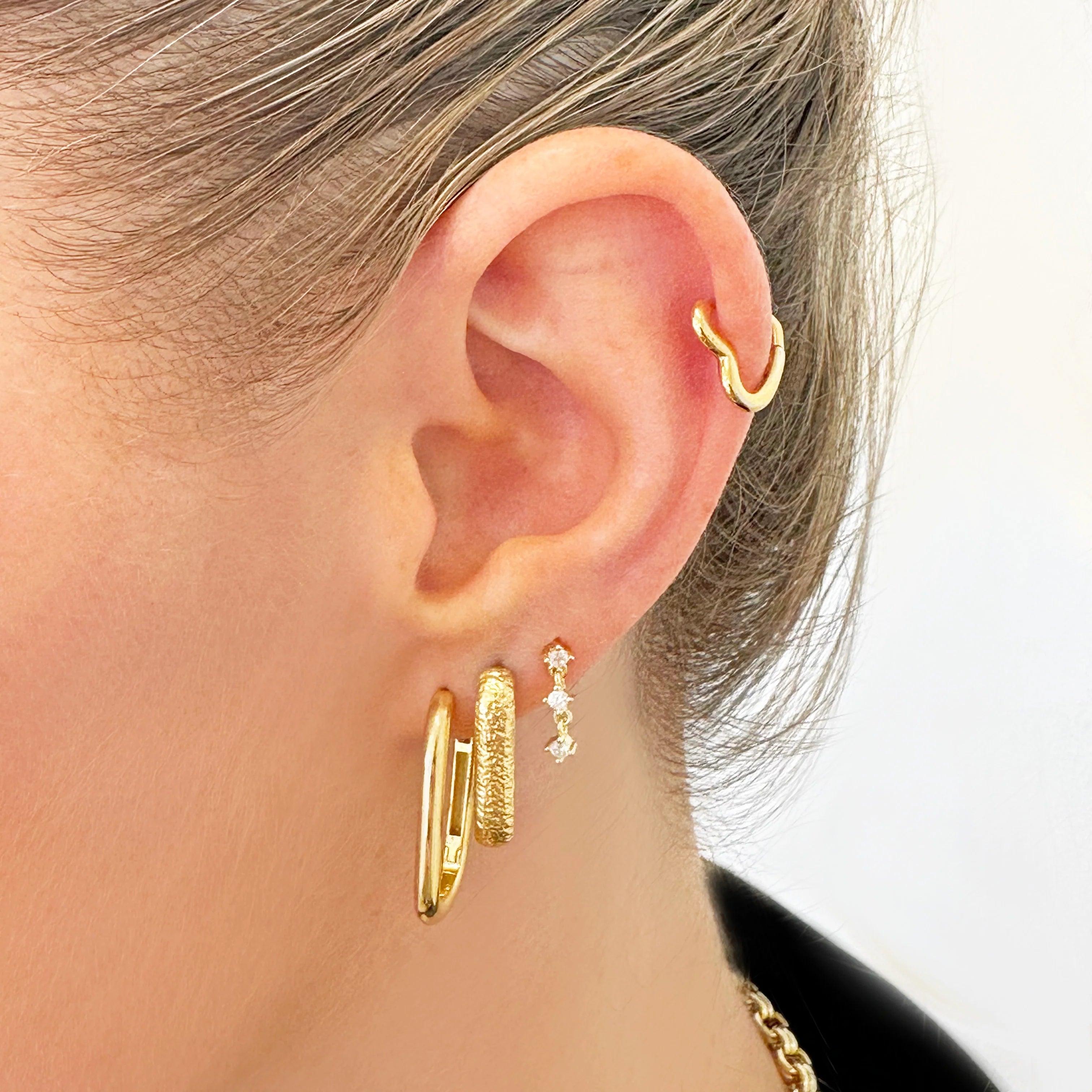 Yael earrings - Gold