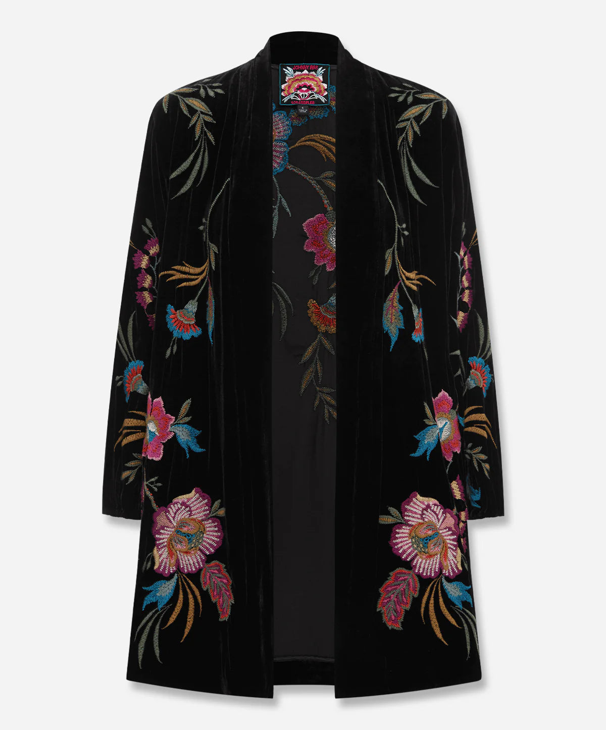 Sidonia Bishop Sleeve Kimono - Black