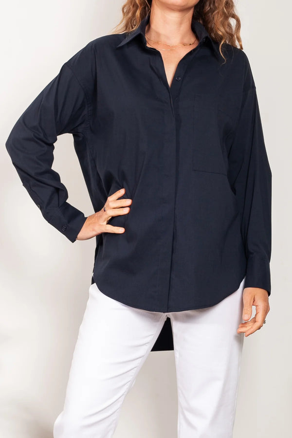Relaxed Pocket Shirt - French Navy