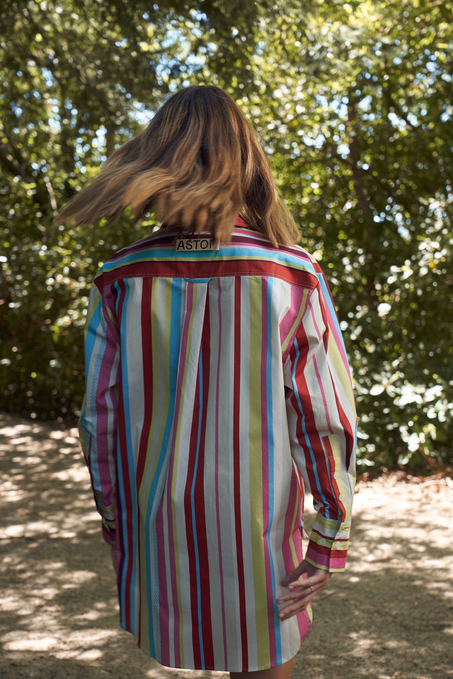 Buddy Shirt - Monarch Stripe