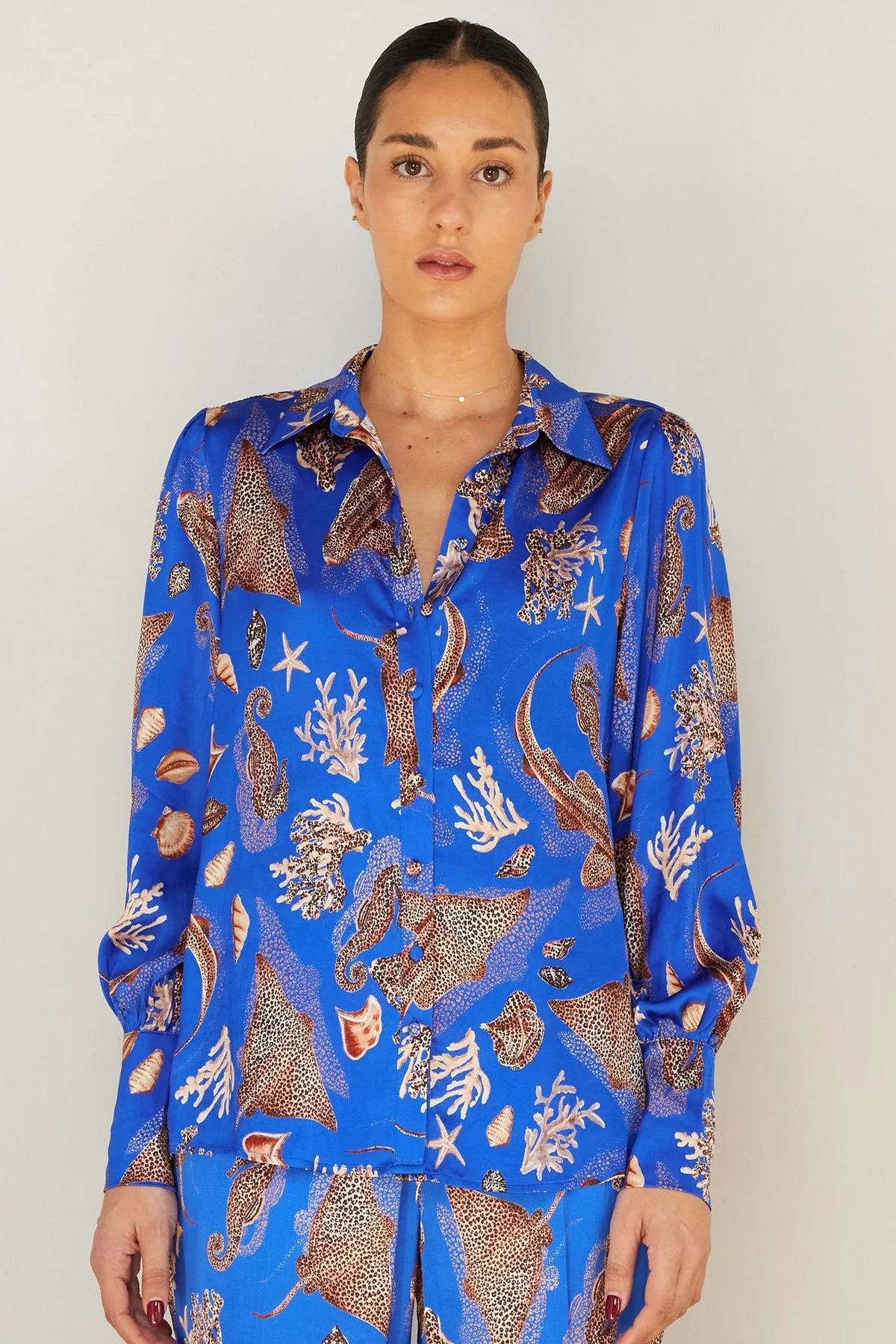 Norman Shirt - Sealife Blue