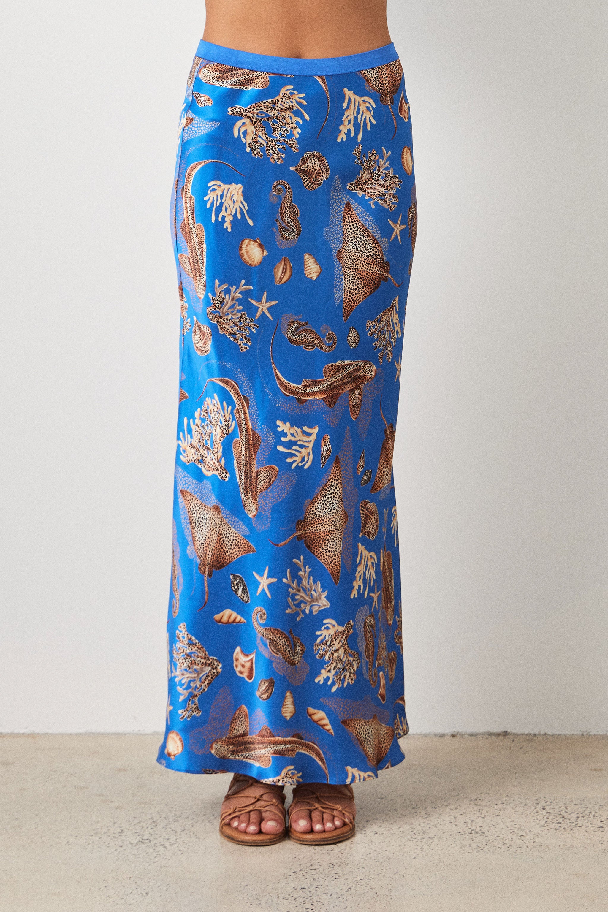 Boomerang Skirt - Sealife Blue