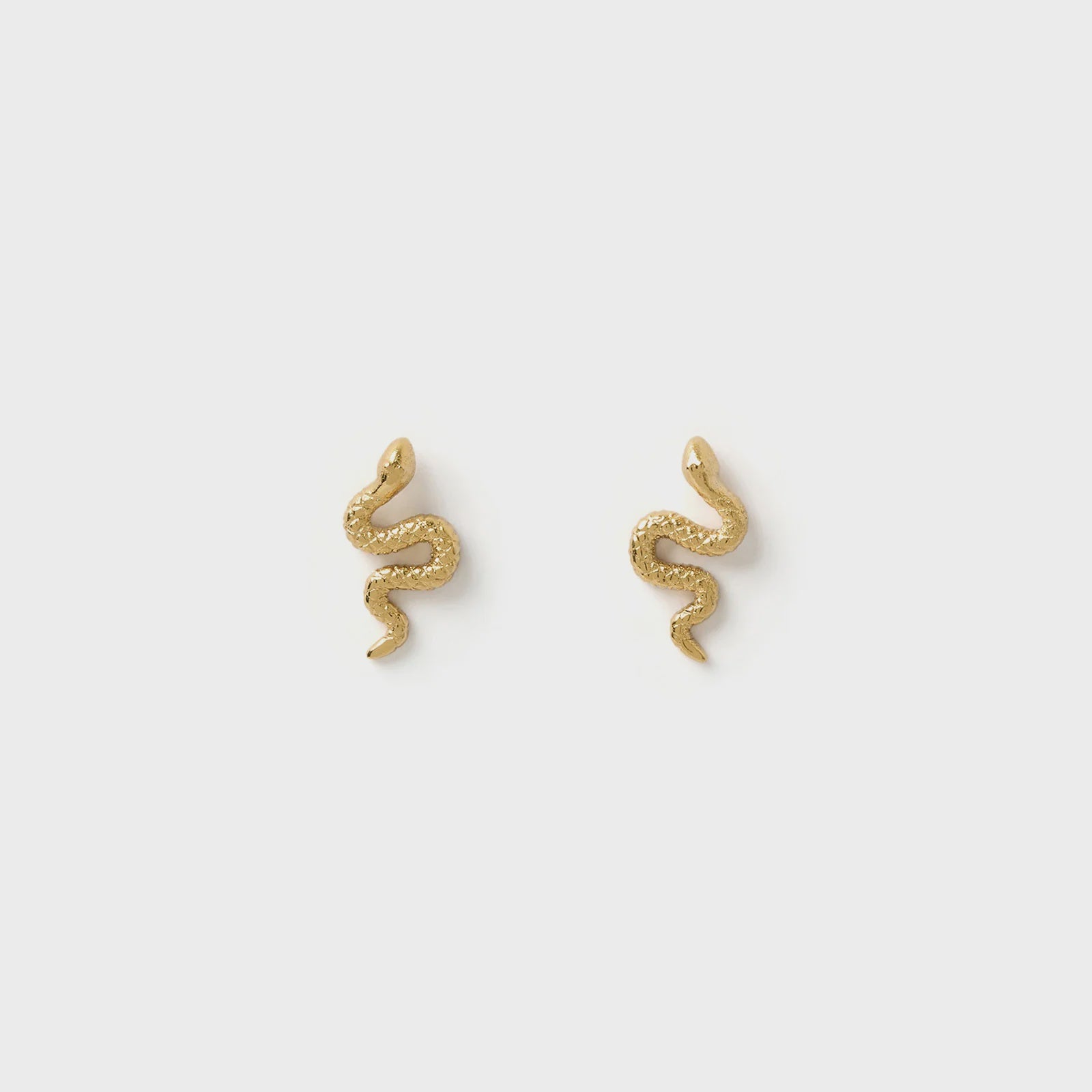 Serpent Studs - Gold