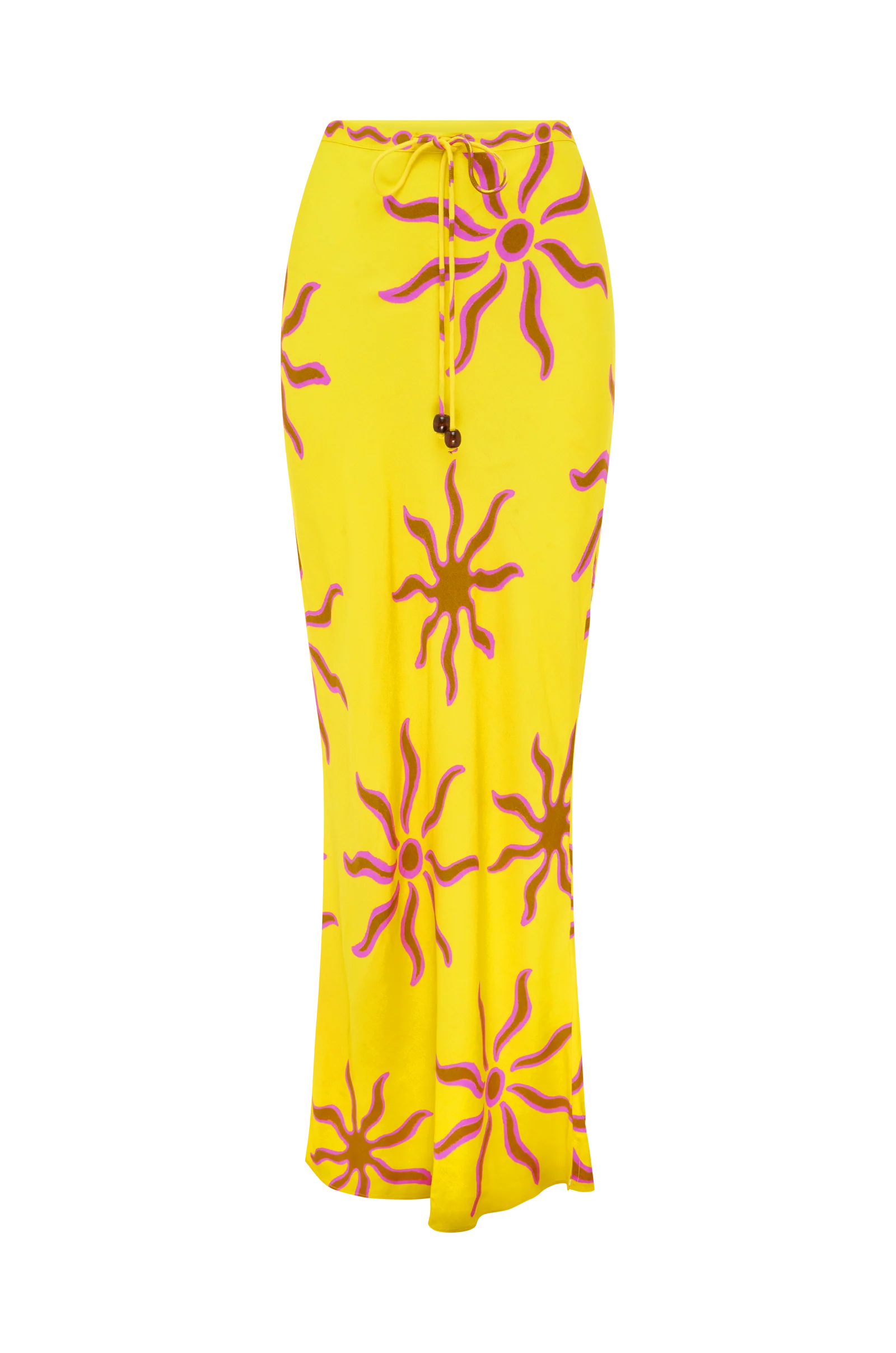 Sole Column Skirt - Yellow