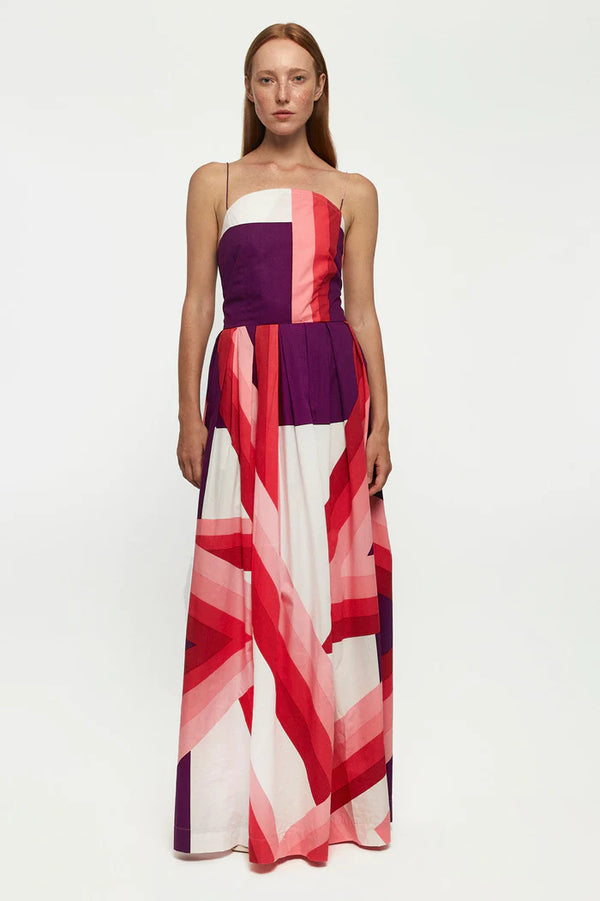 Rounded Maxi Dress - Sign Of The Times