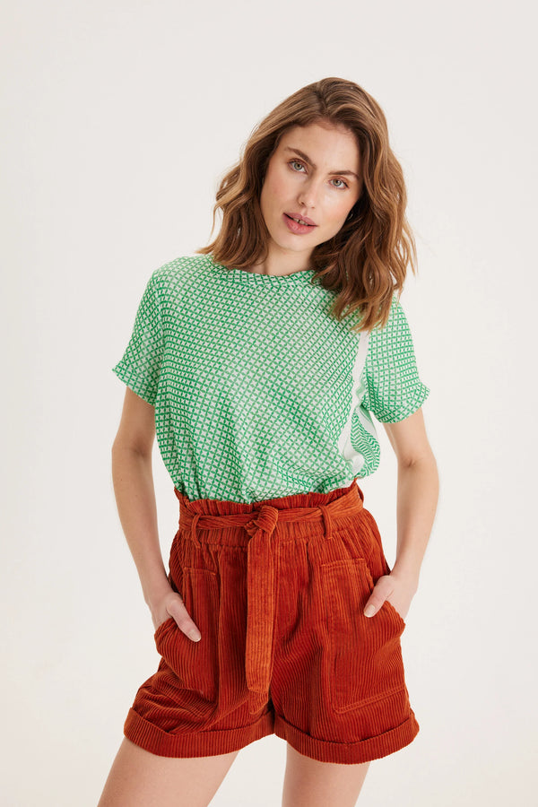 Shirt O Short Sleeve - Fern Green