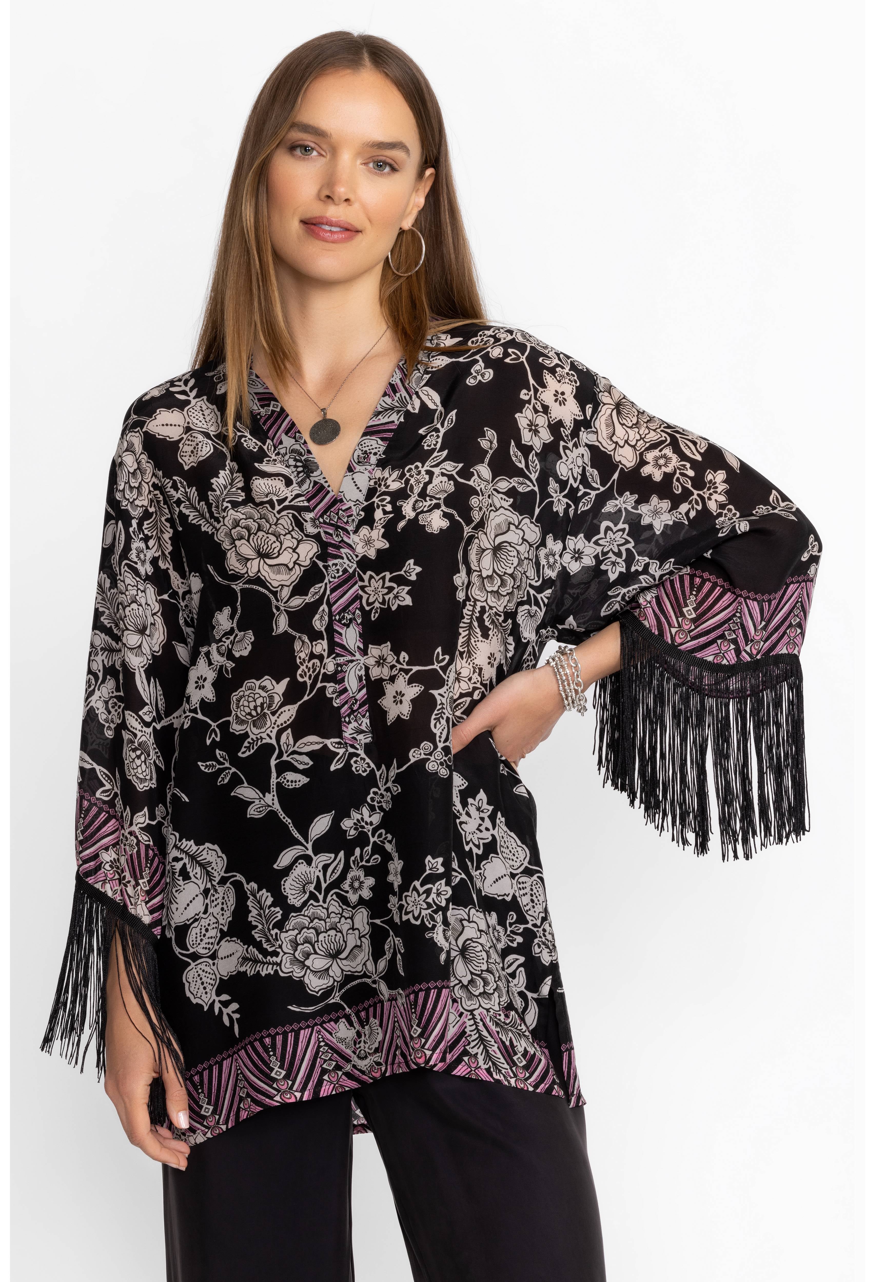 Edina Fringe Blouse - Vassilia