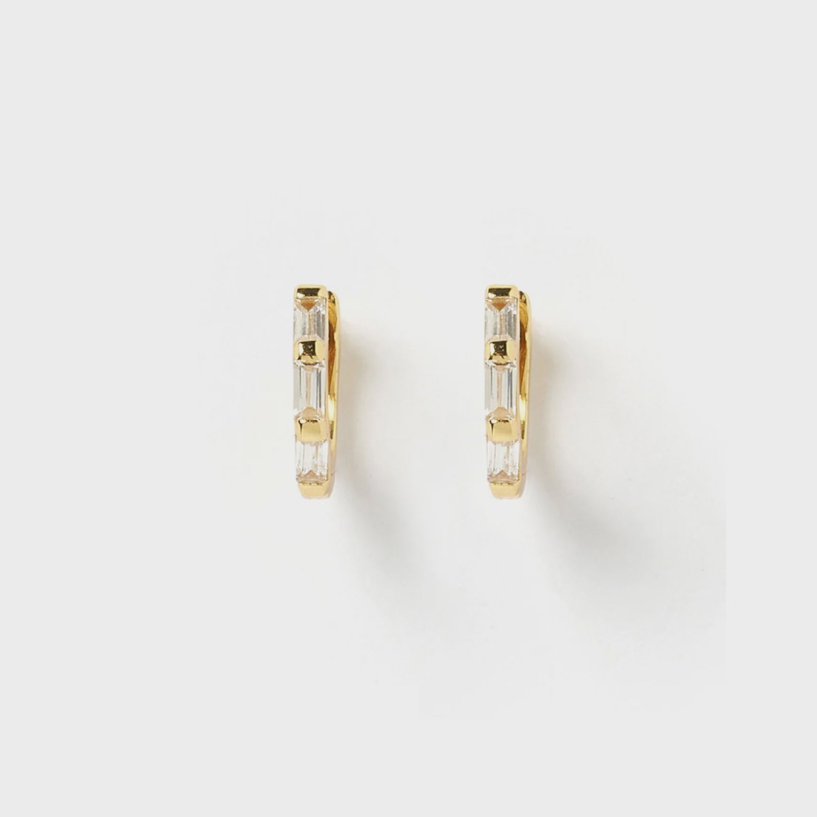 Holi Huggie Earrings - Gold