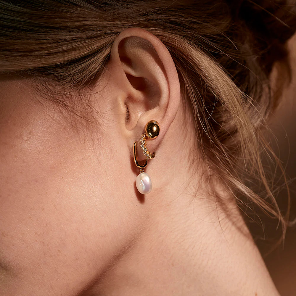 Allegra Studs - Gold