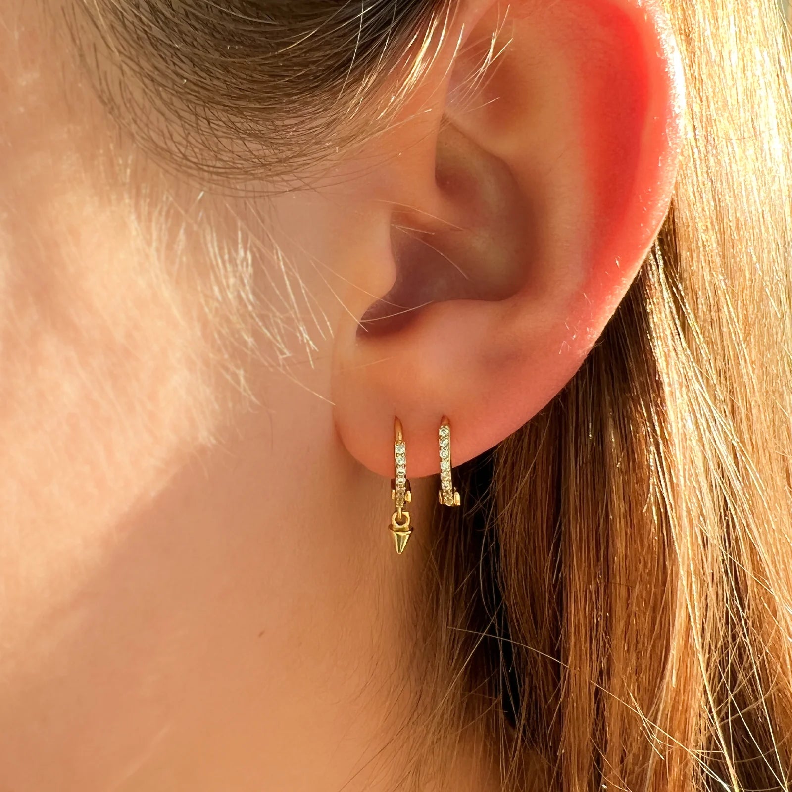 Felicity Huggie Earrings