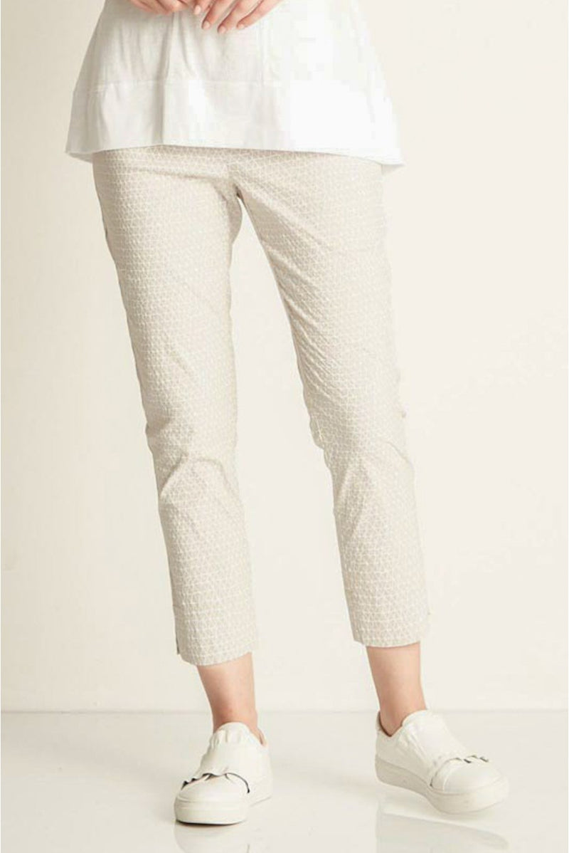Acrobat Weave Eclipse Pant - Pumice/White