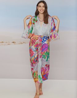 Sophia Kimono Dress - Rangoli