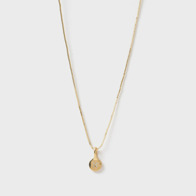 Angelo Gold Charm Necklace