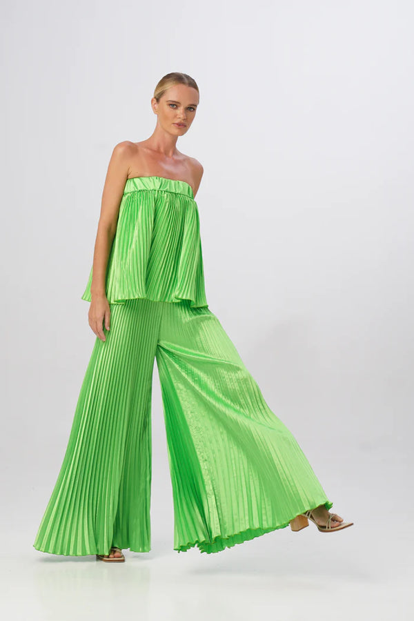 Bisous Pant - Neon Lime