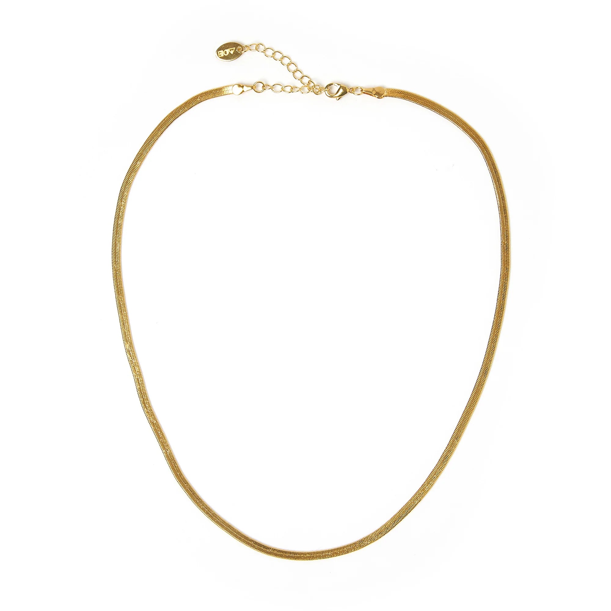 Sylvia Gold Snake Chain Necklace