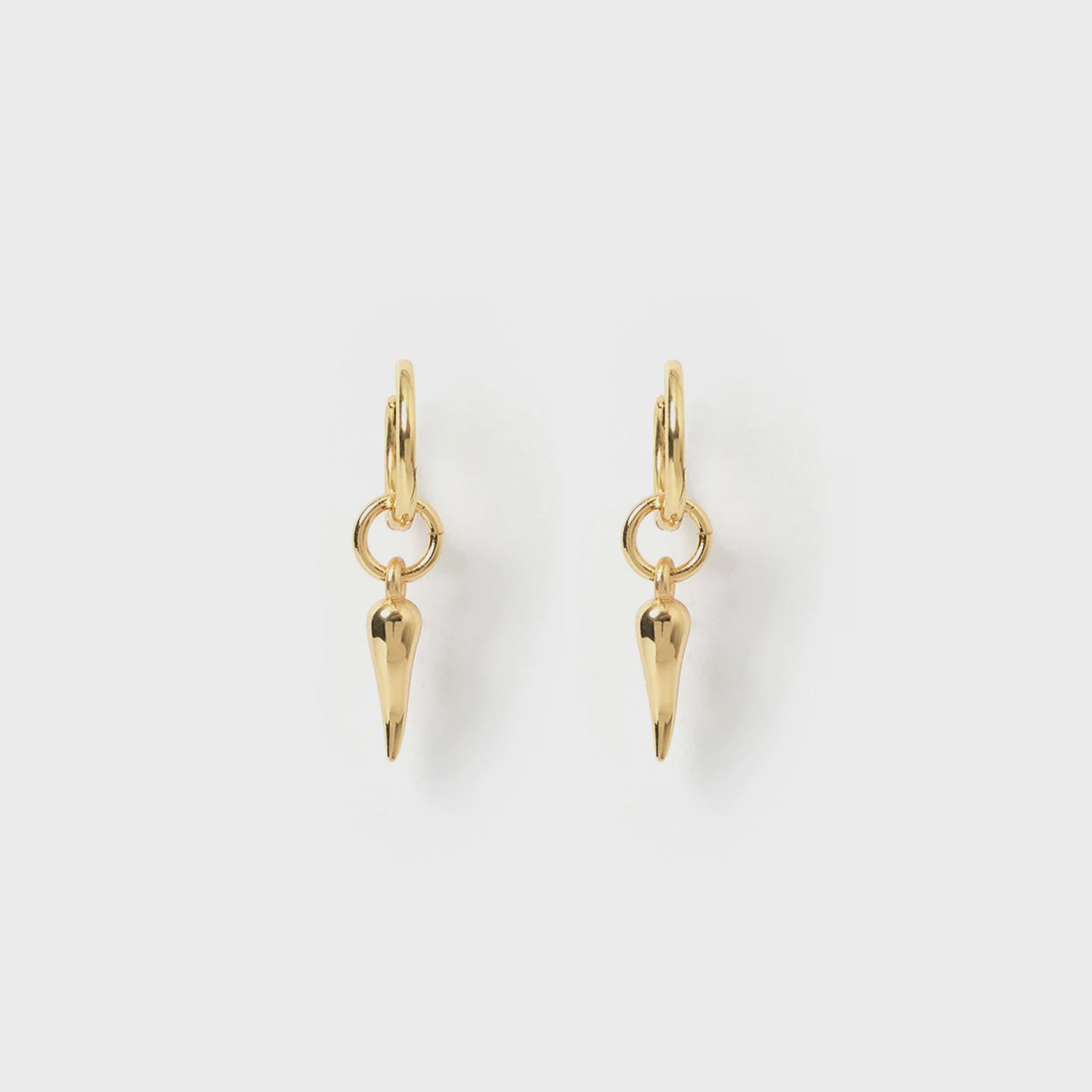 Cornicello Gold Charm Earring - Small