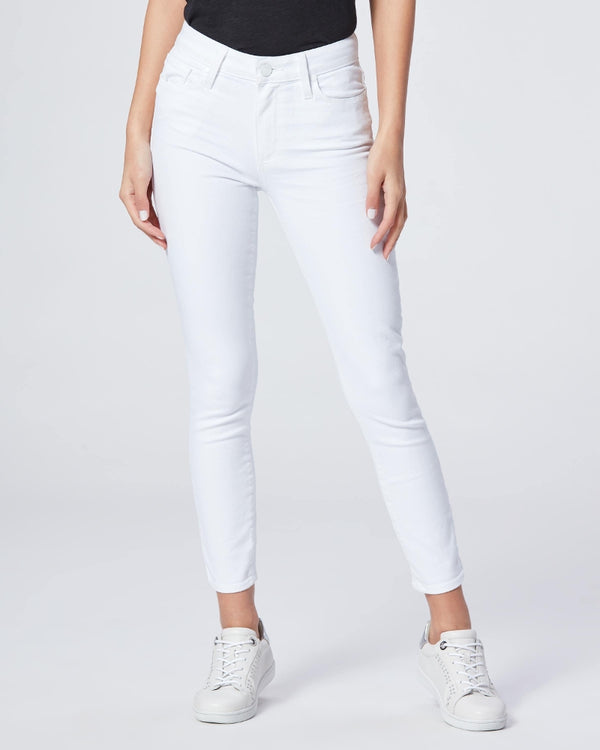 Hoxton Crop Crisp White Jean